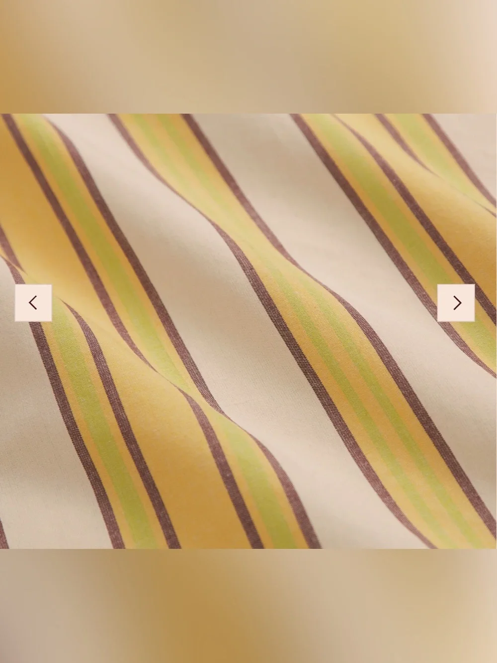 Sage & Clare Selene Organic Cotton Fitted Sheet - Dune Colorway - Queen